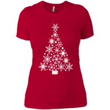 Winter Snowflake White Christmas Tree