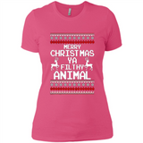 Merry Christmas ya filthy animal ulgy sweater PINGPONG