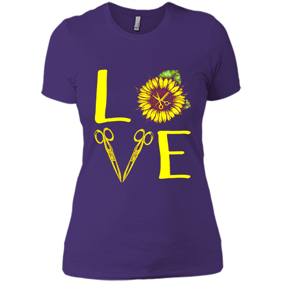 Hair Stylist Love Sunflower Scissors PING PONG