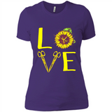 Hair Stylist Love Sunflower Scissors PING PONG