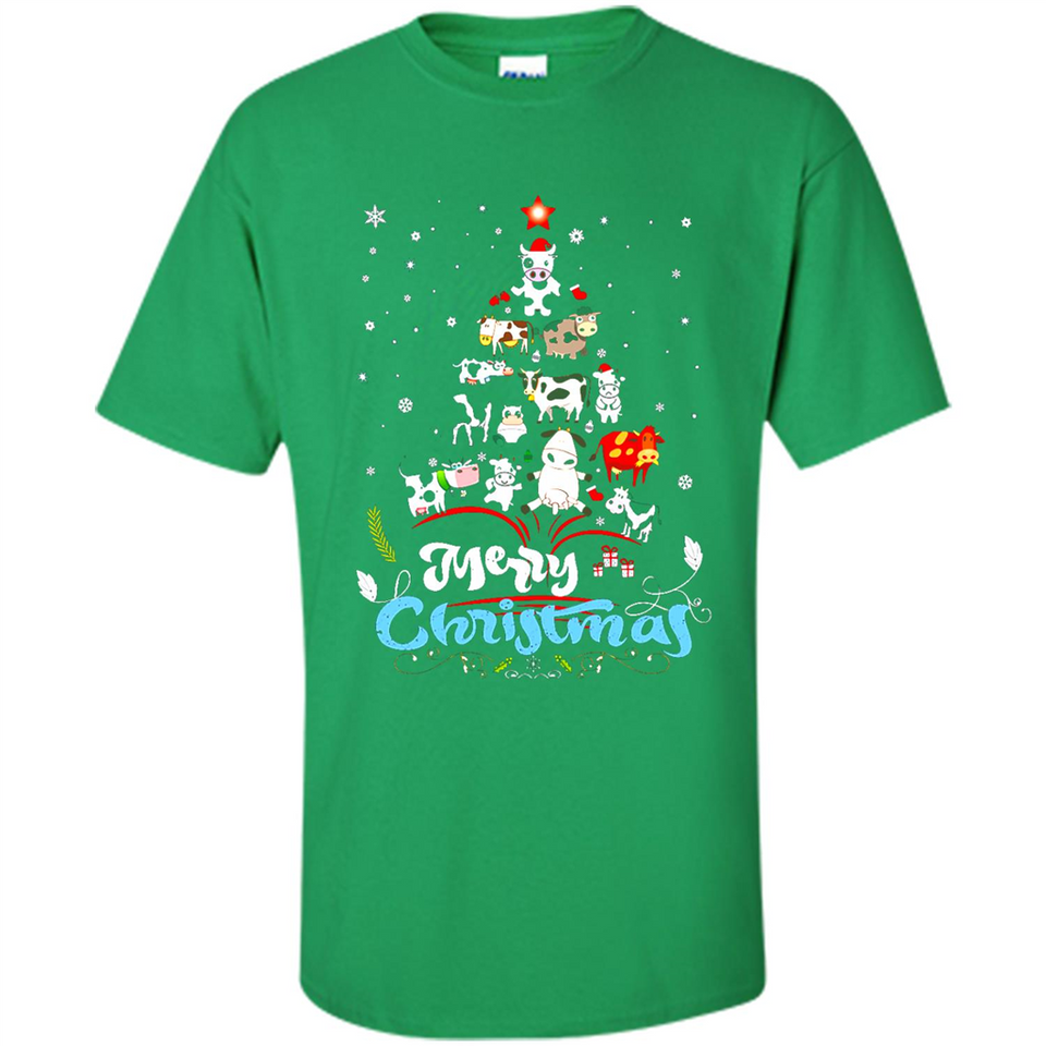 Christmas Ugly Sweater Animal Tree Pine Merry Christmas - Shirt