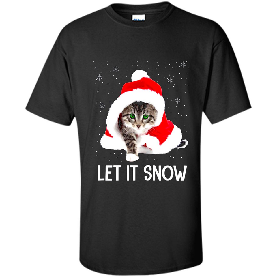 Let It Snow Cat Christmas sweater PINGPONG
