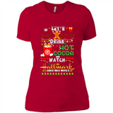 Let's Bake Stuff Drink Hot Cocoa Hallmark-Christmas Movies Sweatshirt PINGPONG