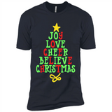 Joy Love Cheer Believe Christmas Tree
