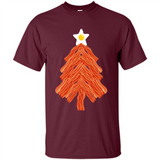 Bacon & Eggs Over Easy Fried Food Breakfast Xmas Tree Foodie - Shirt
