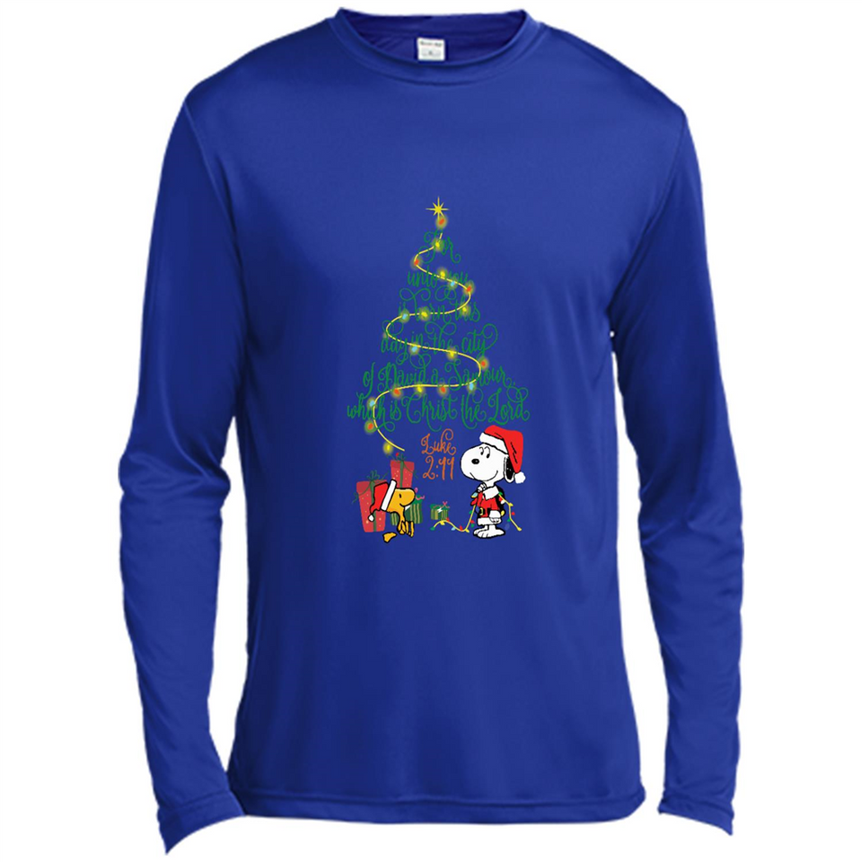 Snoopy-Woodstock-Christmas-tree-for-unto-you-is-born-this-day