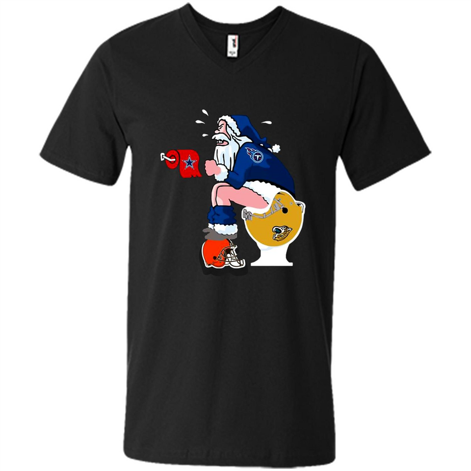 Tennessee Titans Santa Claus Toilet