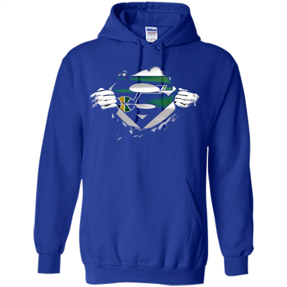 Utah Jazz And Superman Fans - Hoodie