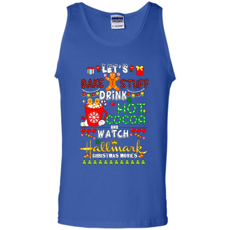Let's Bake Stuff Drink Hot Cocoa Hallmark-Christmas Movies Sweatshirt PINGPONG