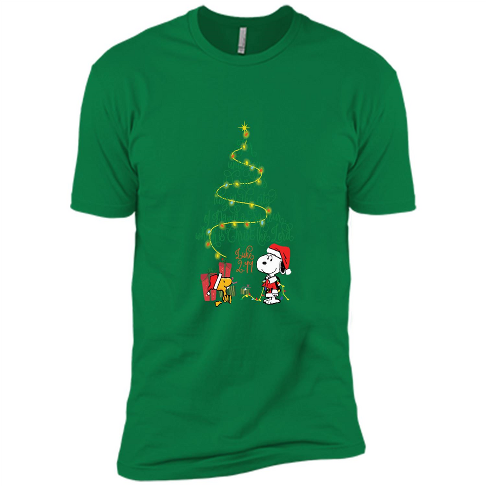 Snoopy-Woodstock-Christmas-tree-for-unto-you-is-born-this-day