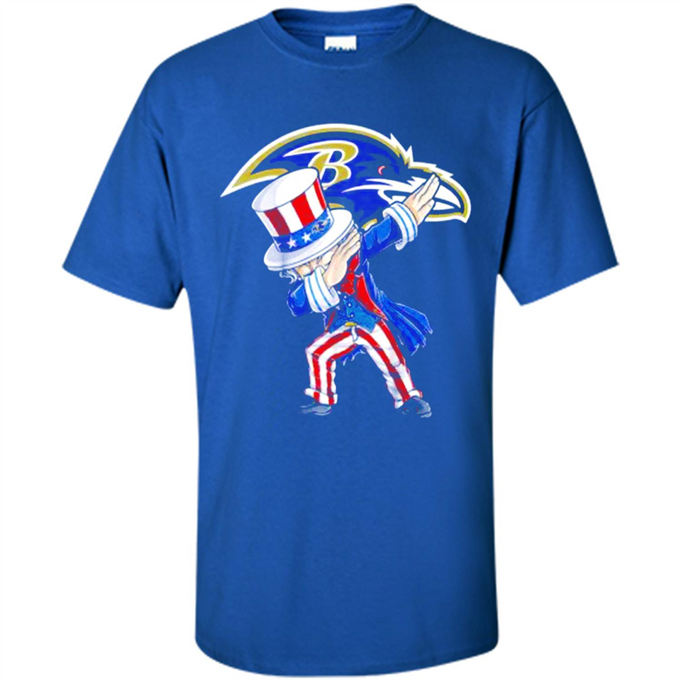 NFL BALTIMORE RAVENS UNCLE SAM DABBING INDEPENDENCE DAY