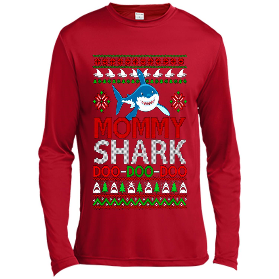 Mommy shark Doo Doo Doo Christmas sweatshirt PINGPONG