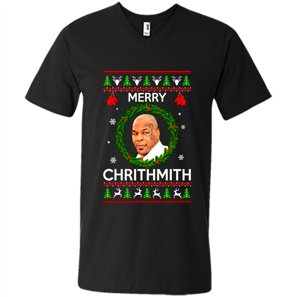 Mike Tyson Merry Chritmith Christmas Sweatshirt PINGPONG