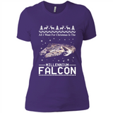 All I Want For Christmas Is The Millennium Falcon ugly PINGPONG